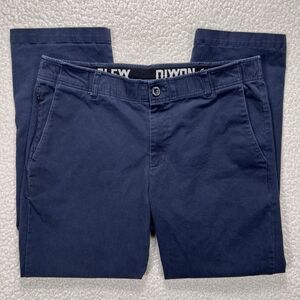 Dixxon B-Flex Pants Chino Men’s 38x30 (Actual 36x29) Navy Soft Stretch Workwear